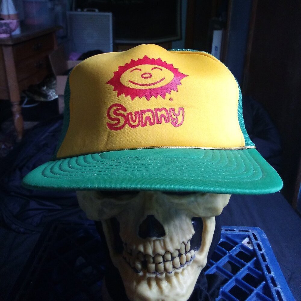 Deadstock Vintage Sunny Snap Trucker Hat Cap